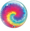 22" Tie Dye Swirls Bubble Balloon