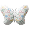 34" Lovely Butterfly Mylar Balloon
