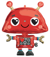 35" Love Robot Mylar Balloon