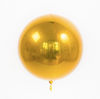 Mylar Orb Balloon - Gold