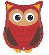 26" Woodland Owl Mylar Balloon