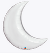 35" Crescent Moon - Silver