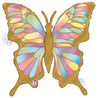 24" Opal Holographic Butterfly