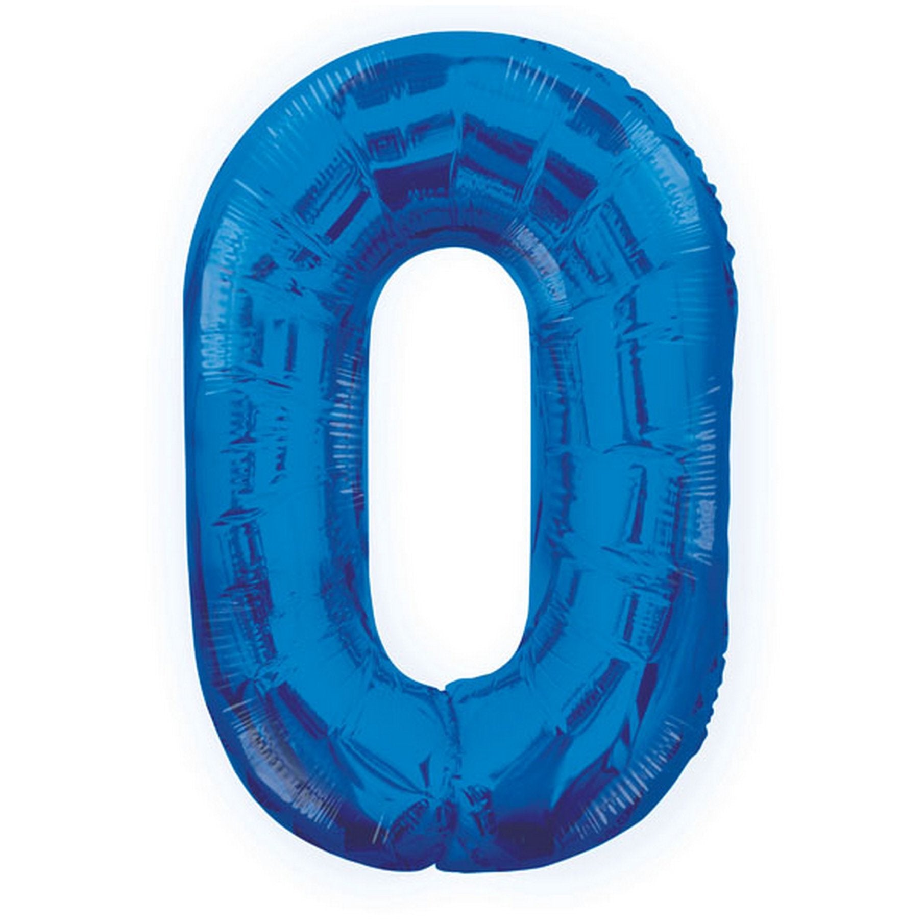34 inch Blue Number Balloon
