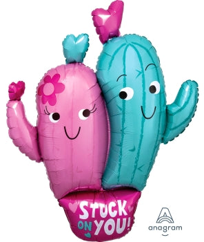 36" Stuck on You Mylar Balloon