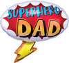 27" Superhero Dad Mylar Balloon