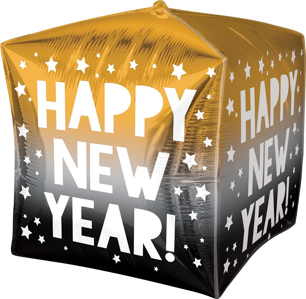 Happy New Year Stars Cubez