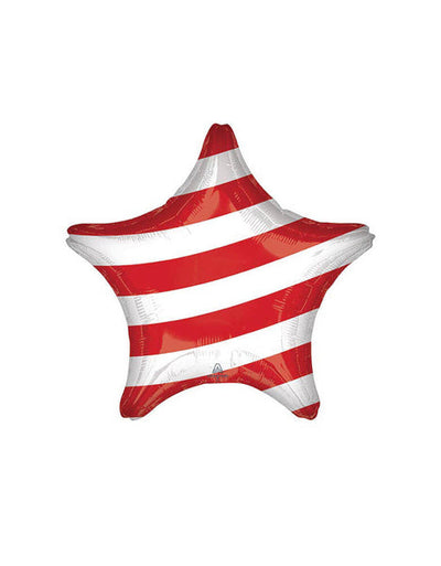 18" Two-Sided Stars and Stripes Mylar Balloon