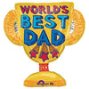27" Best Dad Ever Mylar Balloon