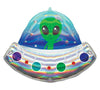 Holographic Alien Balloon 28"