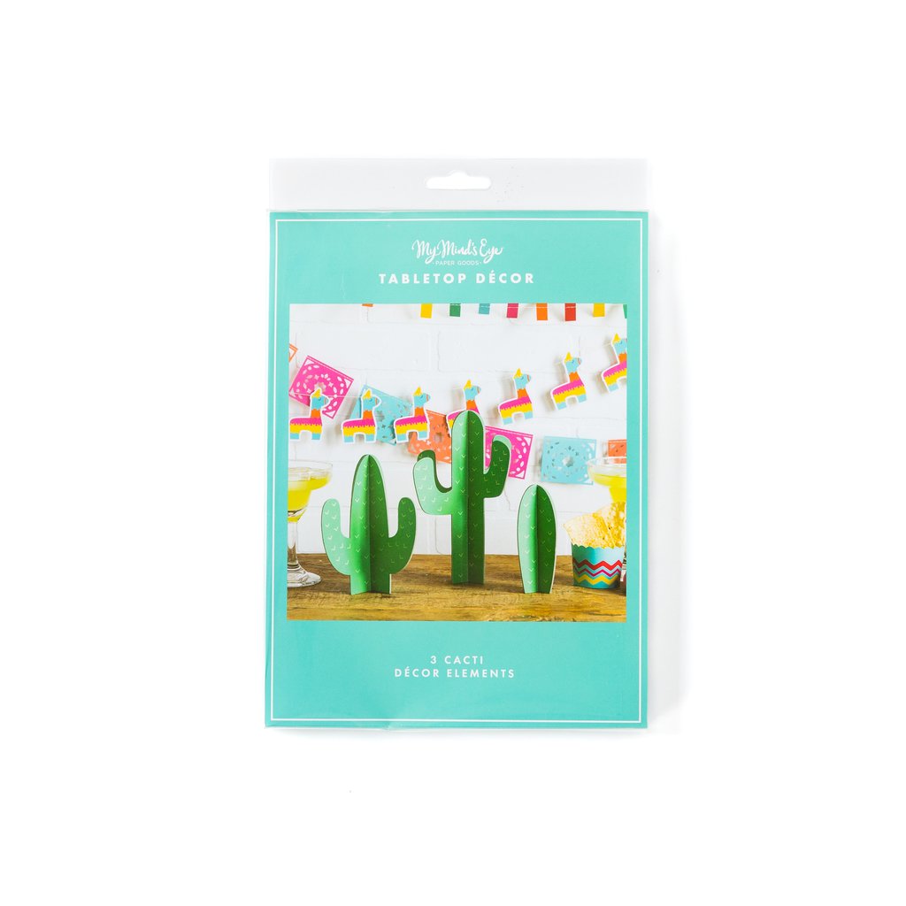 Fiesta Cactus Tabletop Decor