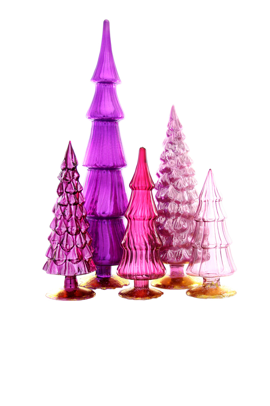 Purple Glass Trees