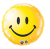 18" Smiley Face Yellow Mylar Balloon