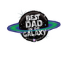 31" Galatic Dad Holographic Mylar Balloon