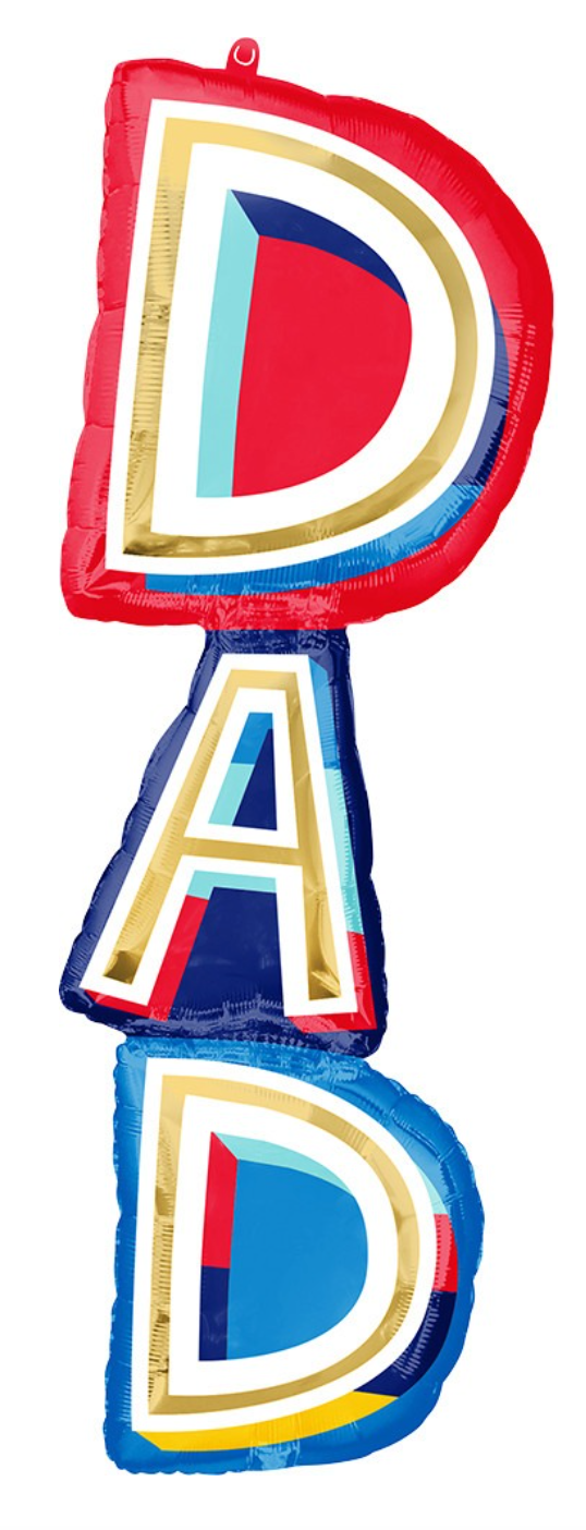 39" Dad Mylar Balloon