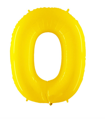 40 inch Yellow Number