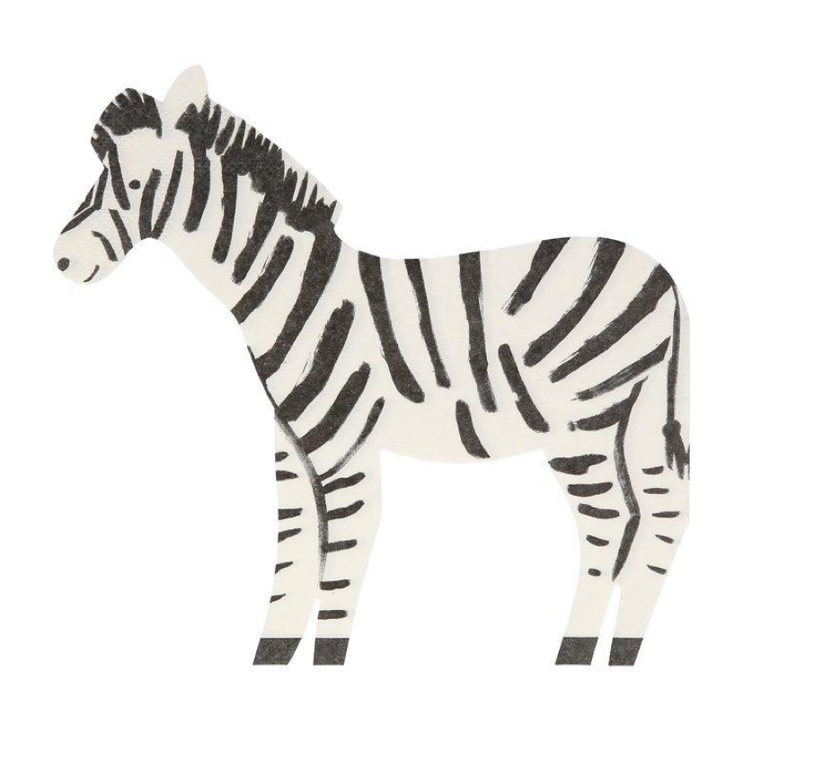 Safari Zebra Napkins