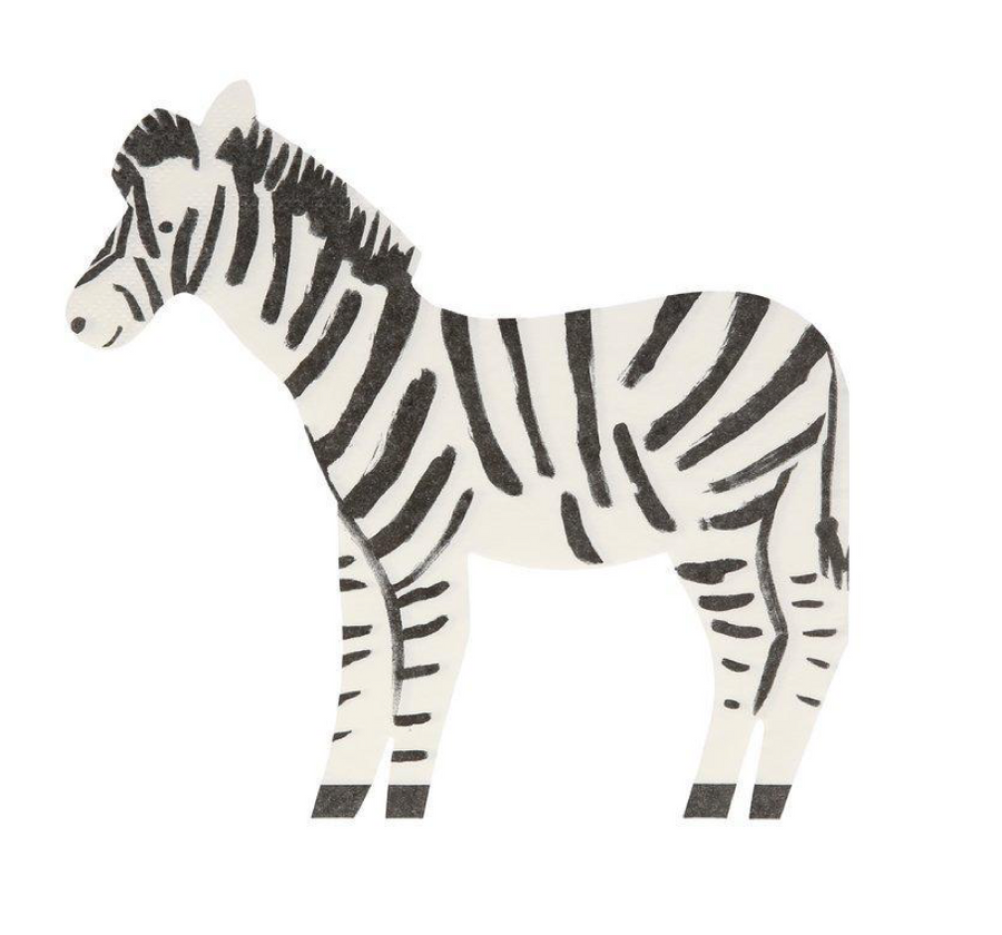 Safari Zebra Napkins