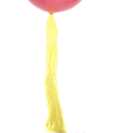 Frilly Balloon Tassel