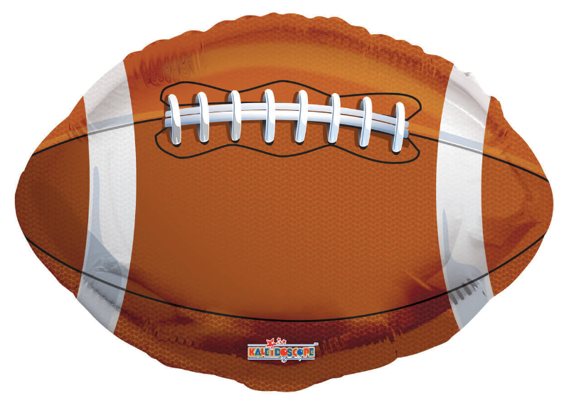 18" Football Mylar Balloon