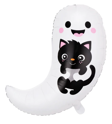 19" Halloween Ghost and Kitty