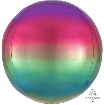 16" Ombre Colored Orbz