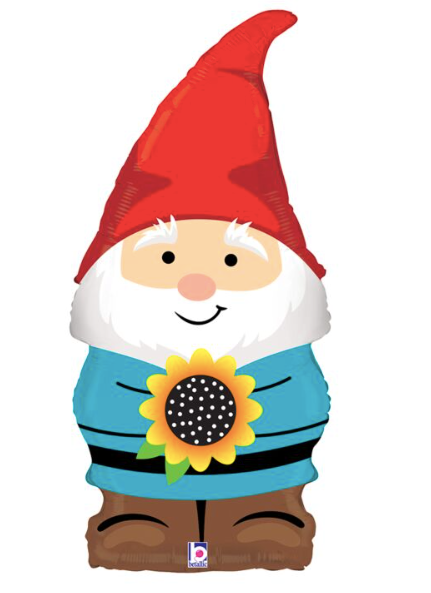 34" Garden Gnome Mylar Balloon