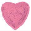 18" Holographic Pink Heart