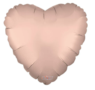 18" Matte Hearts