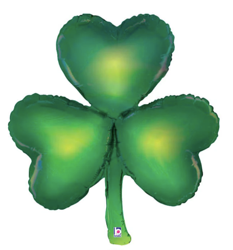 32" Holographic Shamrock
