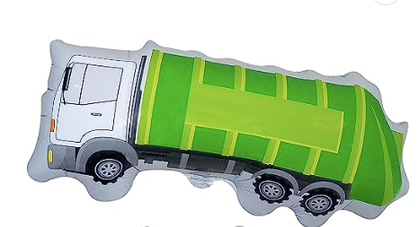 Garbage Truck Mylar Balloon