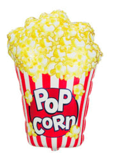 38" Pop Corn Mylar Balloon
