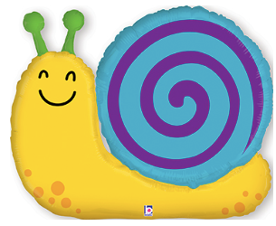 33" Garden Snail Mylar Balloon