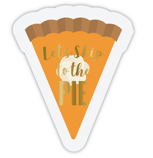 Shaped Napkins - Pie