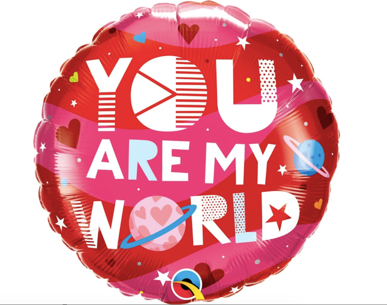 18" You Are My World
