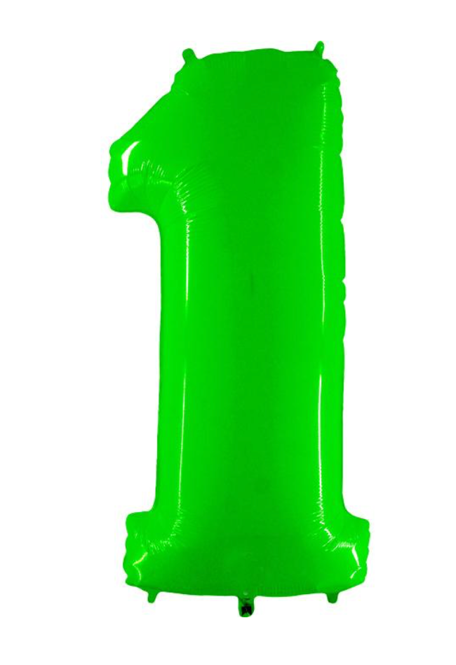 40 inch Lime Green Number