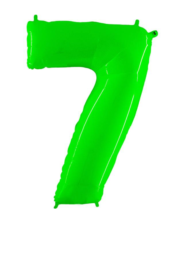 40 inch Lime Green Number