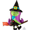 38" Witch on Broomstick Mylar