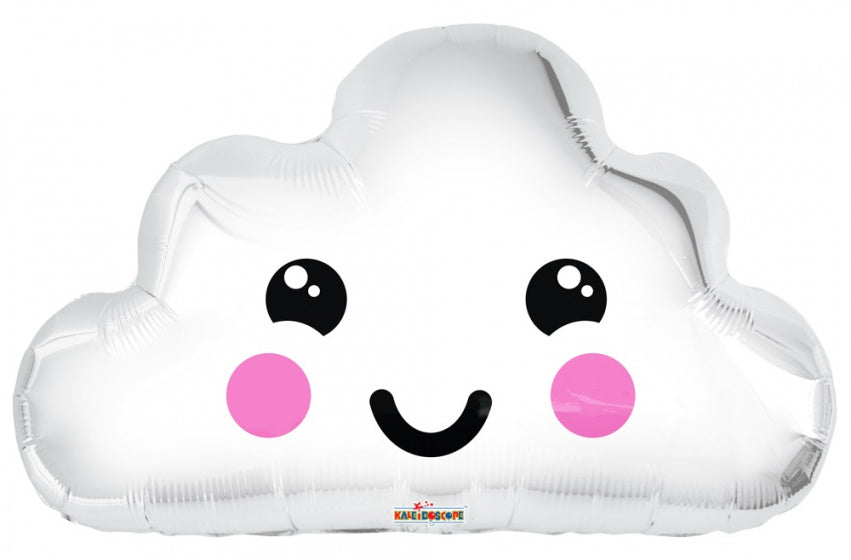 20" Smiling Cloud Mylar Balloon