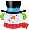 Smilin' Snowman 36" Balloon