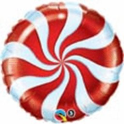 Candy Swirl Balloon 18"