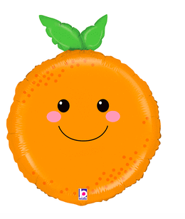 26" Orange Pal Mylar Balloon